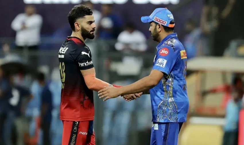 MOST TOP SCORES FOR THE TEAM IN IPL HISTORY:

Virat Kohli - 69.
David Warner - 66.
Rohit Sharma - 60*.

- The Hitman now has 60 times in IPL! 🙇‍♂️