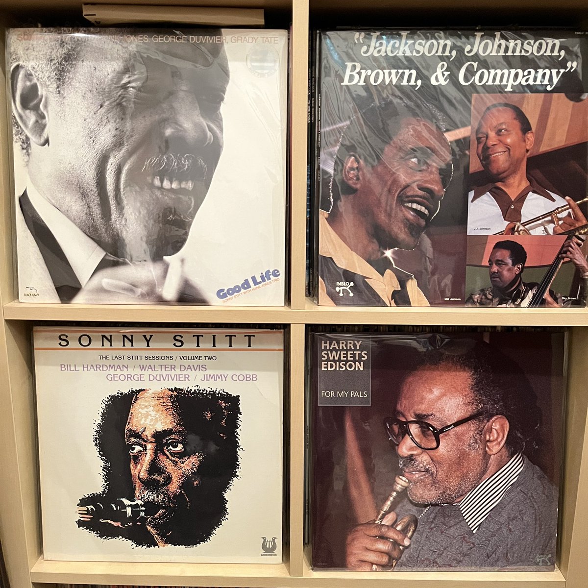 jazzlifeinfo's tweet image. #NowPlaying #jazz
Sonny Stitt
Good Life
どれも良いスティット◎

THE LAST STITT SESSIONS Vol. 2
その1もそのうち欲しい。

Jackson Johnson Brown &amp;amp; Company
名人芸◎

HARRY SWEETS EDISON
FOR MY PALS
達人芸◎