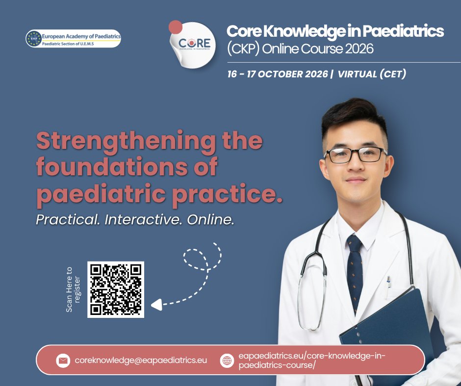 EAP European Academy of Paediatrics Congress tweet media
