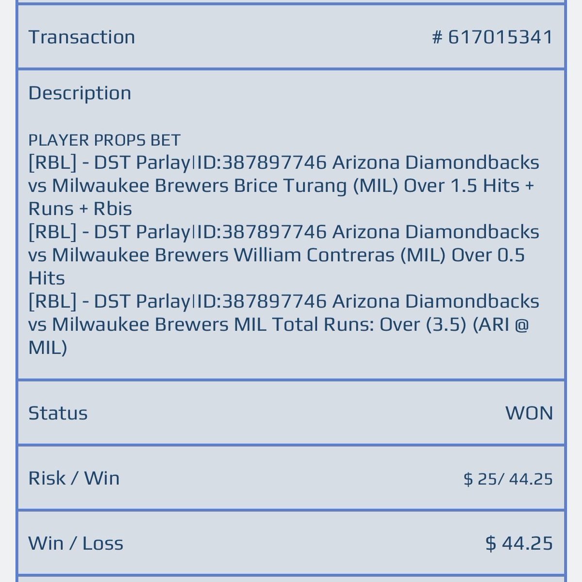 GoldStTails's tweet photo. If your wondering why my plays are across multiple betting platforms it’s because I where I Live. #Gambling𝕏 #NotACapper https://t.co/6ThCQ55wTU