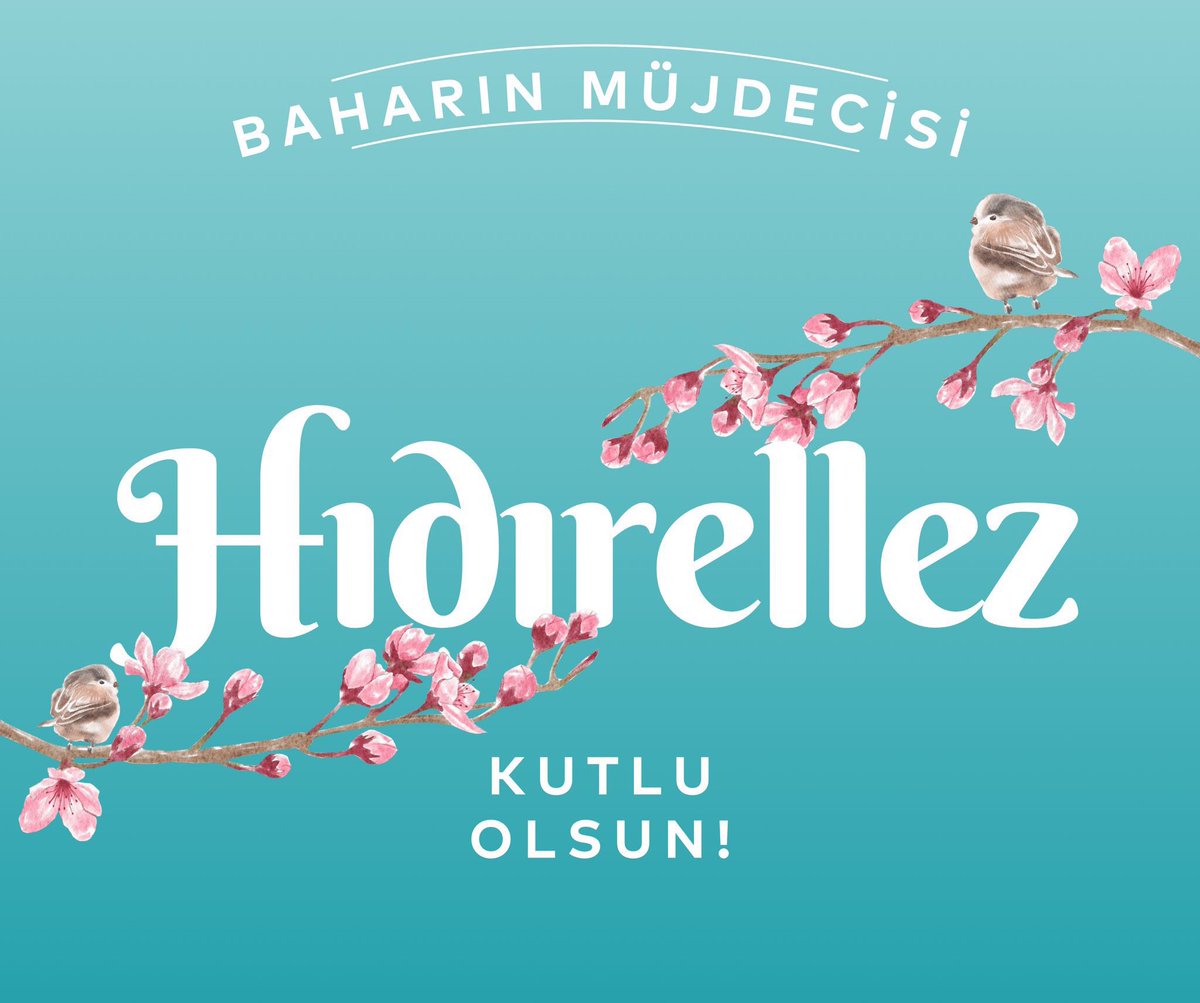 Fatih__Bildik's tweet photo. Doğanın uyanışını ve umudu simgeleyen, baharın müjdecisi #Hıdırellez’in başta ülkemize ve tüm insanlığa sağlık ve bereket getirmesini diliyorum. 

Hıdırellez kutlu olsun. https://t.co/TPGAKqWBIF