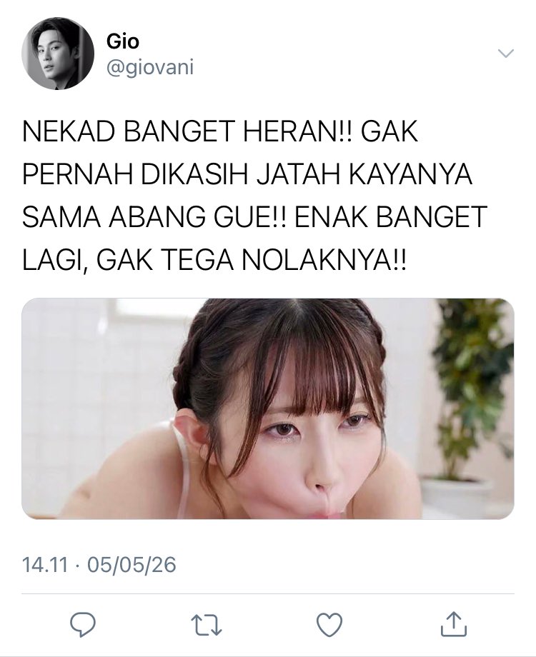 yeshica236's tweet photo. Salah nenen part 2

𝙐𝙙𝙖𝙝 𝙨𝙪𝙨𝙖𝙝-𝙨𝙪𝙨𝙖𝙝 𝙢𝙚𝙣𝙜𝙝𝙞𝙣𝙙𝙖𝙧, 𝙢𝙖𝙡𝙖𝙝 𝙢𝙖𝙣𝙘𝙞𝙣𝙜 𝙝𝙖𝙡𝙛 𝙣𝙖𝙠𝙚𝙙 𝙙𝙚𝙥𝙖𝙣 𝙢𝙖𝙩𝙖!!!

——Kim Mingyu Oneshot AU
🔞🔞 written by @yeshica236 https://t.co/4ld7oqXfLz