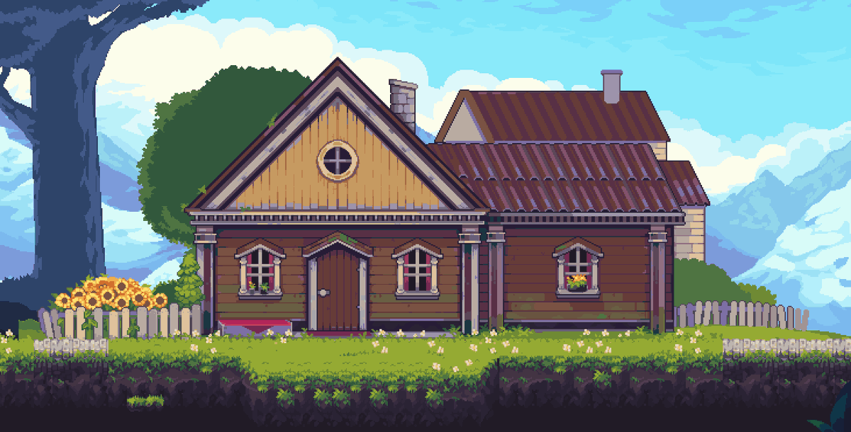 MythicalVoids's tweet photo. WIP area in my game
#gamedev #pixelart https://t.co/0jItlkAC6S
