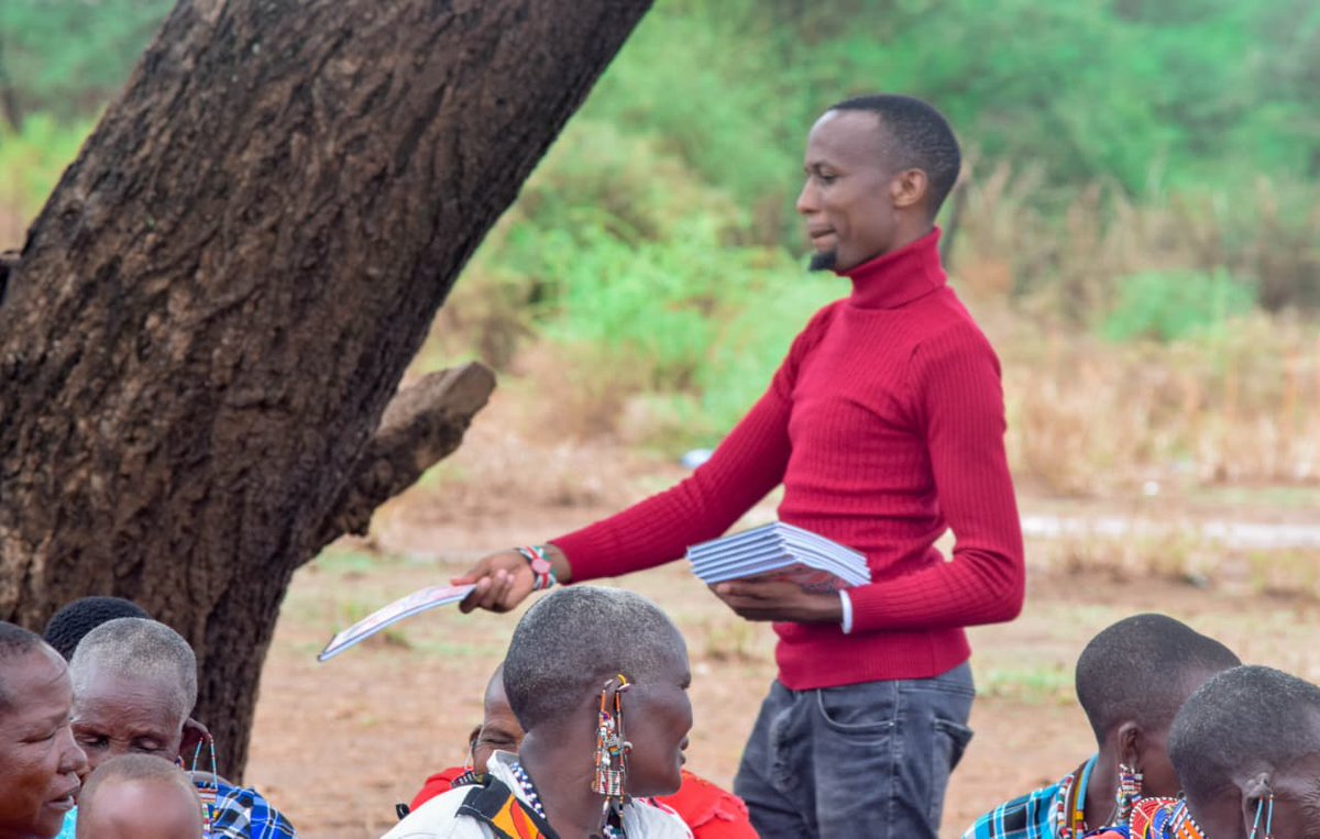 NicePlaceFound's tweet photo. Change doesn’t start in big rooms, it starts in conversations

With women &amp; men in the Maasai community, we create space to listen, learn, &amp; build trust.

Real impact begins when communities are part of the solution.

#EndGBV #CommunityVoices #CommunityImpact #MaasaiCommunity https://t.co/gVhtS0FT1p