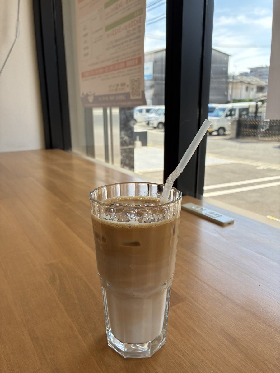 maejun820's tweet image. 今日も美味しいカフェラテ飲んできました。
#shinonomecoffee #coffee #kumamoto