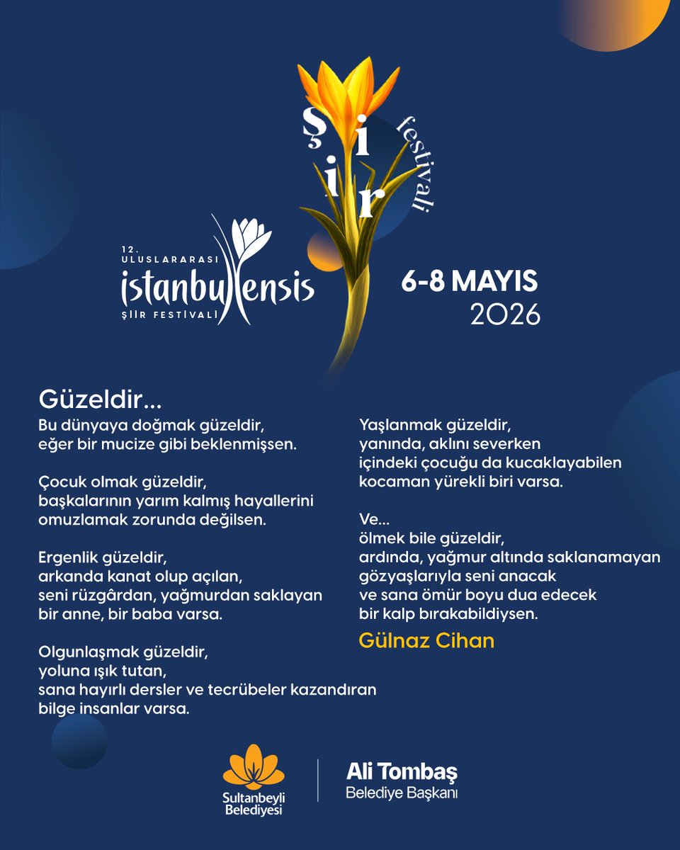 İstanbulensis Şiir Festivali tweet media