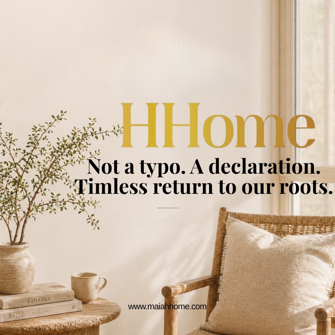 maiahhome's tweet image. A quiet return to what matters.
Where textures soften the day, and every corner holds a memory.
Maia is not just a name.
It is a feeling of being held.

#MaiaHHome #LuxuryLiving #QuietLuxury #TimelessSpaces #SoftLiving