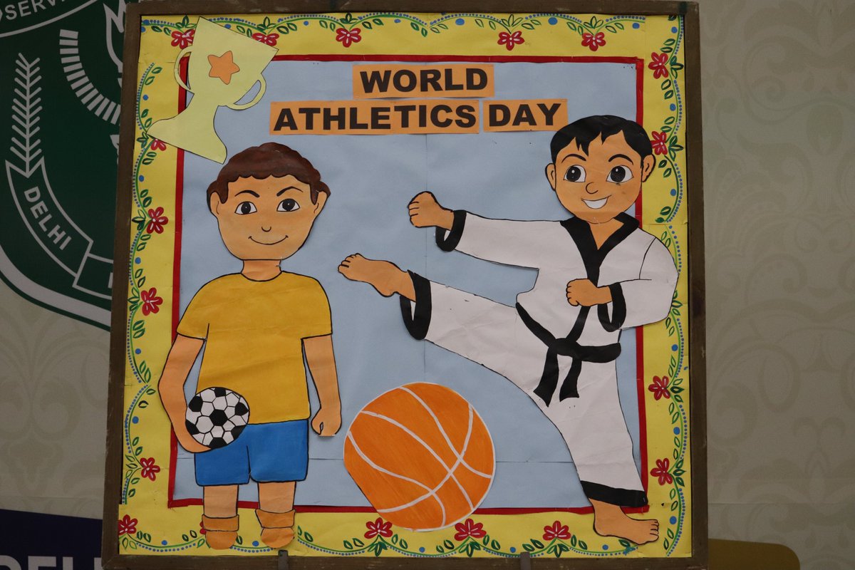 dpshisar's tweet photo. Class 9B hosted a lively assembly on World Athletics Day, promoting fitness and sportsmanship through a Zumba dance and a meaningful Nukkad Natak, inspiring active living. https://t.co/LfBChQcM2M