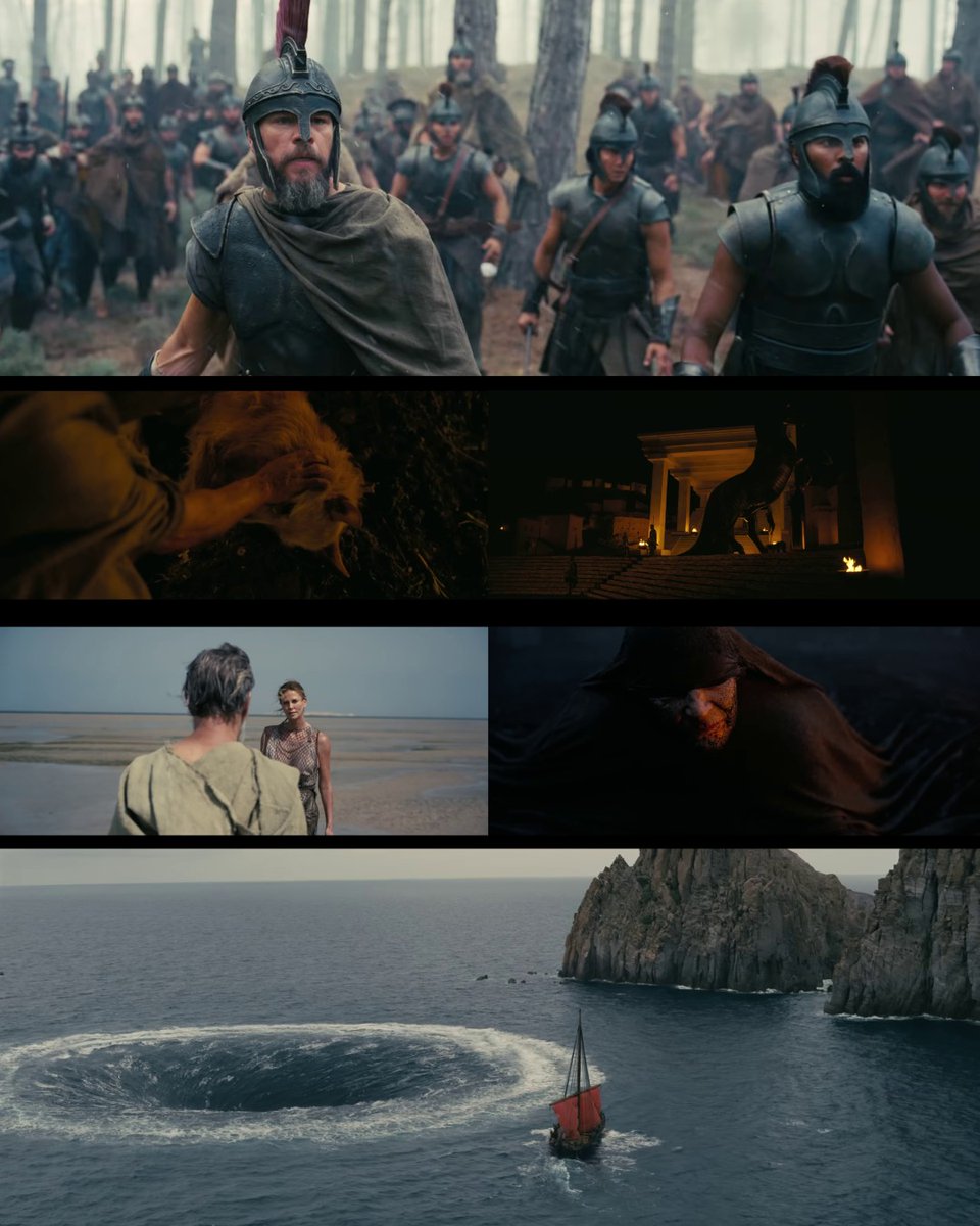 Il_Nerdastro's tweet image. ⬅️➡️ E come da tradizione, il regista non lesina sullo spettacolo visivo e sul cast: Matt Damon, Anne Hathaway, Zendaya, Tom Holland, Lupita Nyong’o, Charlize Theron, Mia Goth, Benny Safdie, Jon Bernthal, Elliot Page e John Leguizamo.

#Cinema #TheOdissey