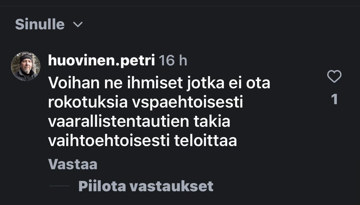 Janne Karjalainen™️ varmennettu tili tweet media