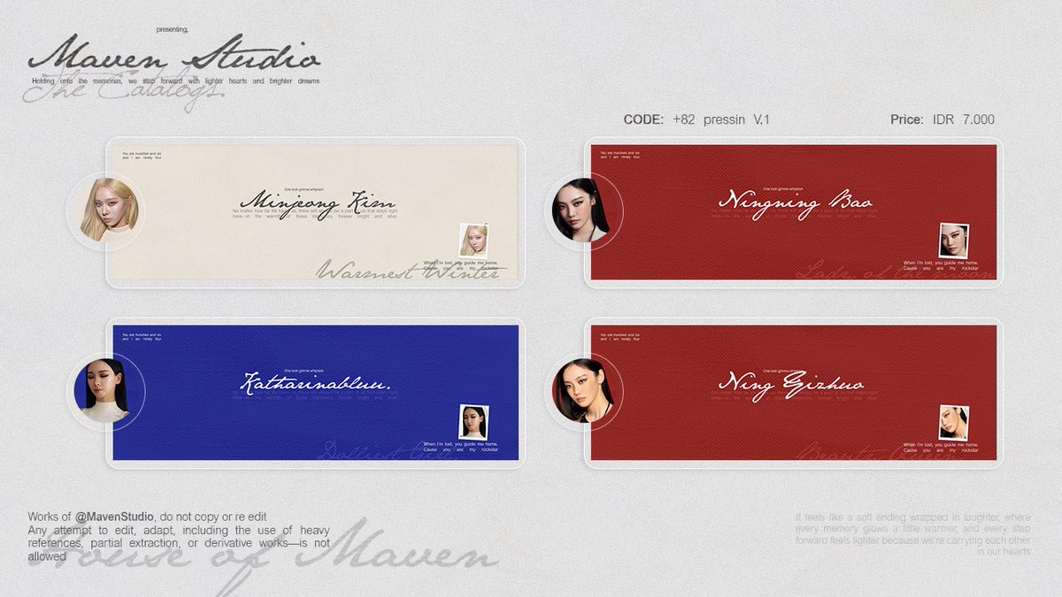 A repost would be appreciated! 

Halo, maven bawain ready stock layout aespa (ningning, winter, karina) untuk harganya 7.000 aja! free re-text ya. Pemesanan bisa langsung dm maven saja 📞 

#bealanja