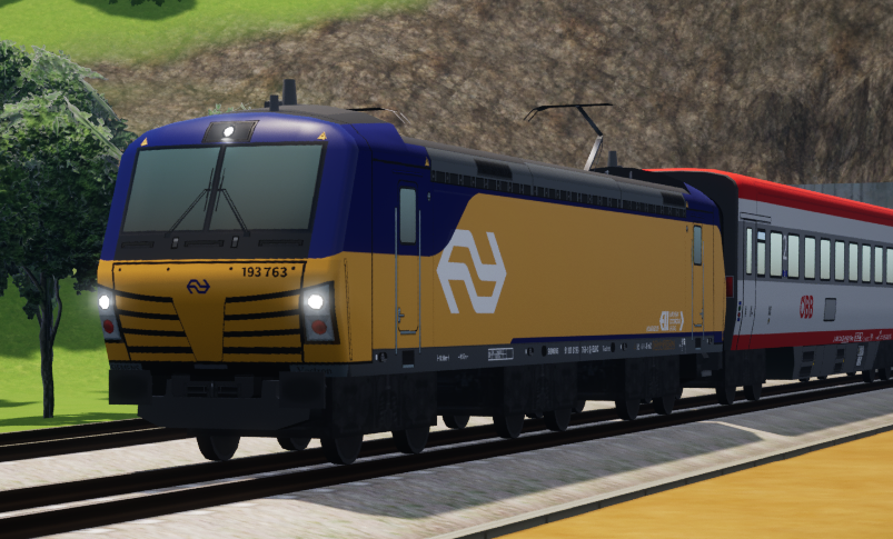 orovvrhNms23193's tweet photo. 車両公開しました。
Class 193 Vectron(NS塗装）
https://t.co/UcVrmBb6BN
Class 193 Vectron(DB ICE塗装）
https://t.co/QYpydQOQRy

＃A9TC
＃A列車で行こう9 https://t.co/fwBXraySFl