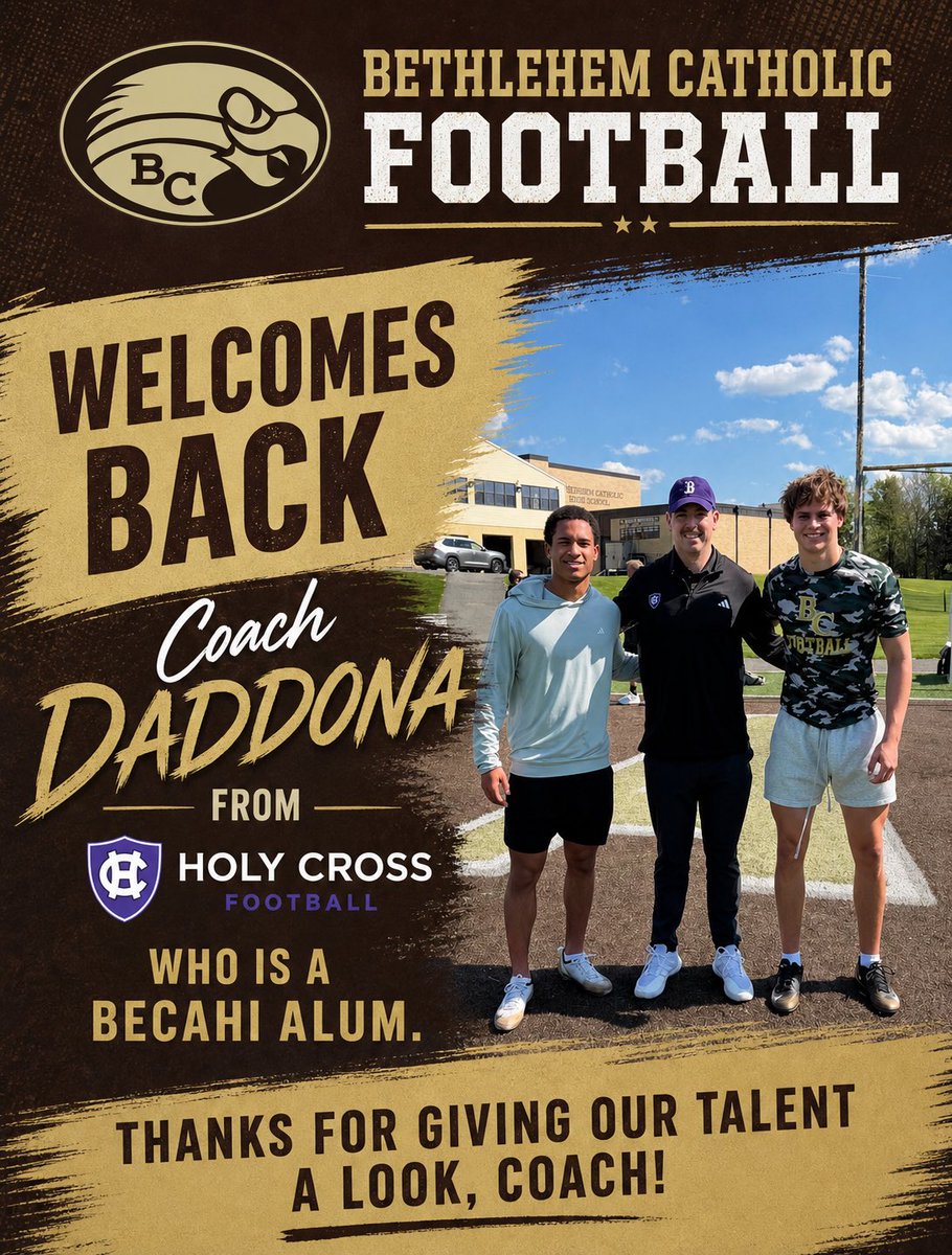 Bethlehem Catholic Football tweet media