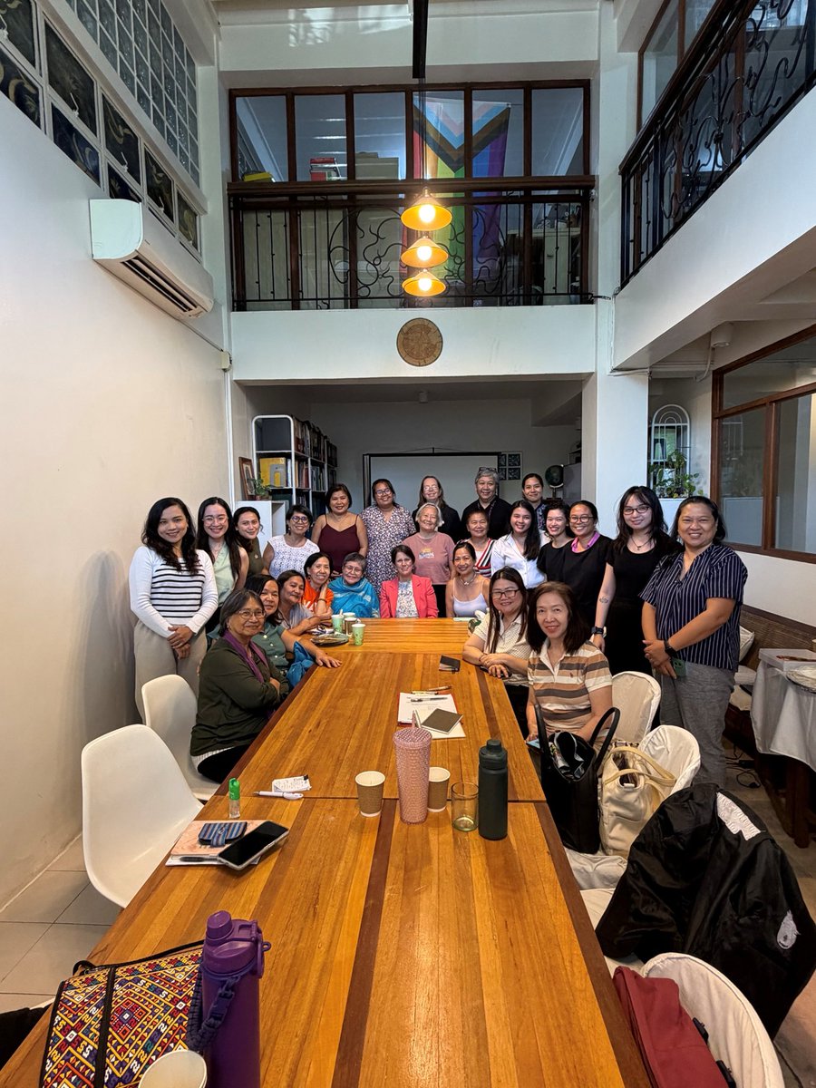 UNSRVAW's tweet photo. It was a pleasure to meet with women organizations and women human rights defenders I Manila in April 2026 where i was on an academic visit.

It was particularly rewarding to meet Sally Ujano (right) after she was recently released from prison. Sally had been unfairly charged and convicted under Duerte’s regime of crimes she did not commit and which served as an excuse to punish her for her effective work on behalf of women and children.