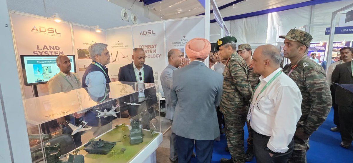 JCBLGroup's tweet image. Day 1 at North Tech Symposium 2026: ADSL (JCBL Group) engaging on real challenges &amp;amp; driving indigenous innovation.

#AatmanirbharBharat #DefenceInnovation #MakeInIndia
