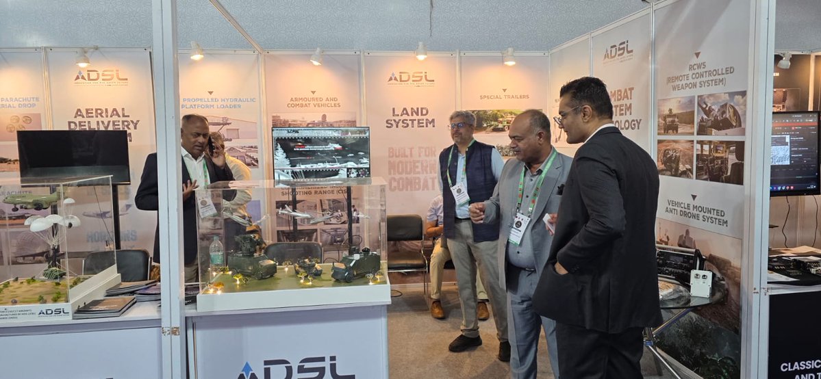 JCBLGroup's tweet image. Day 1 at North Tech Symposium 2026: ADSL (JCBL Group) engaging on real challenges &amp;amp; driving indigenous innovation.

#AatmanirbharBharat #DefenceInnovation #MakeInIndia