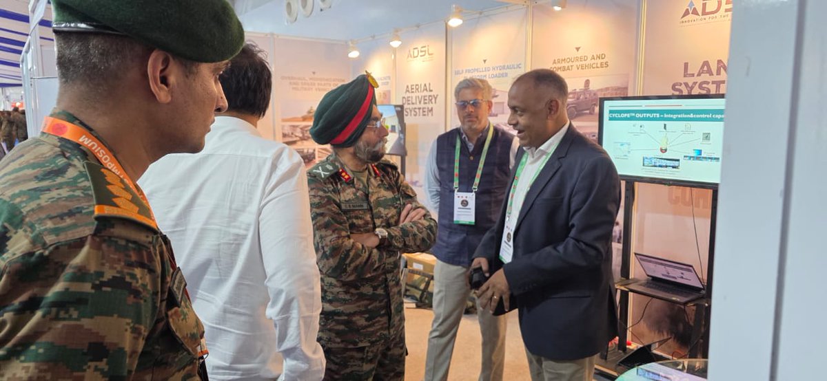 JCBLGroup's tweet image. Day 1 at North Tech Symposium 2026: ADSL (JCBL Group) engaging on real challenges &amp;amp; driving indigenous innovation.

#AatmanirbharBharat #DefenceInnovation #MakeInIndia