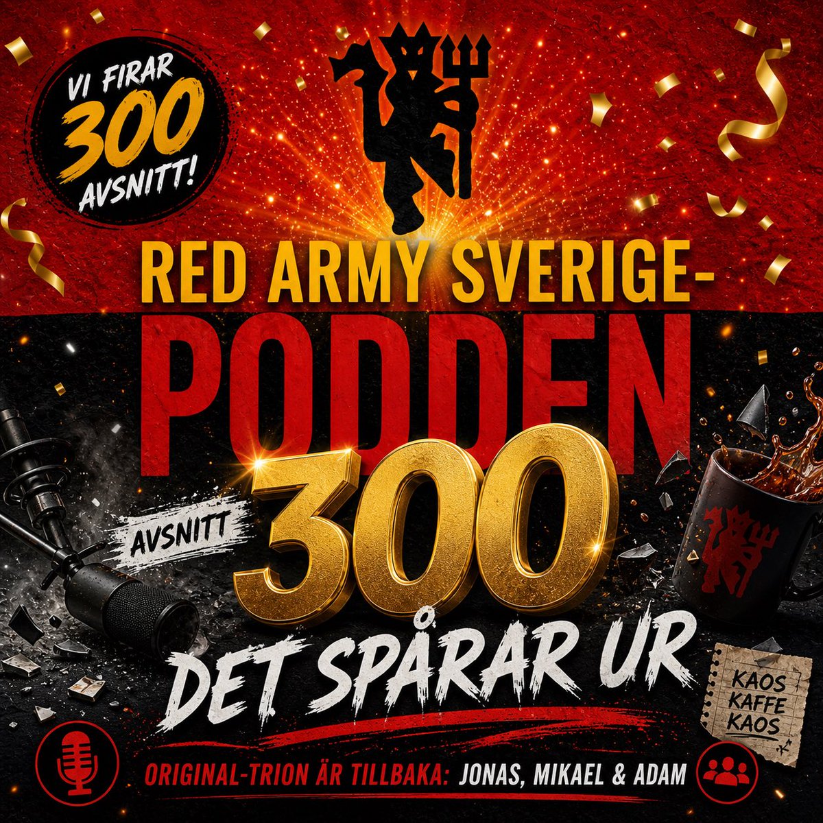Red Army Sverige-podden tweet media