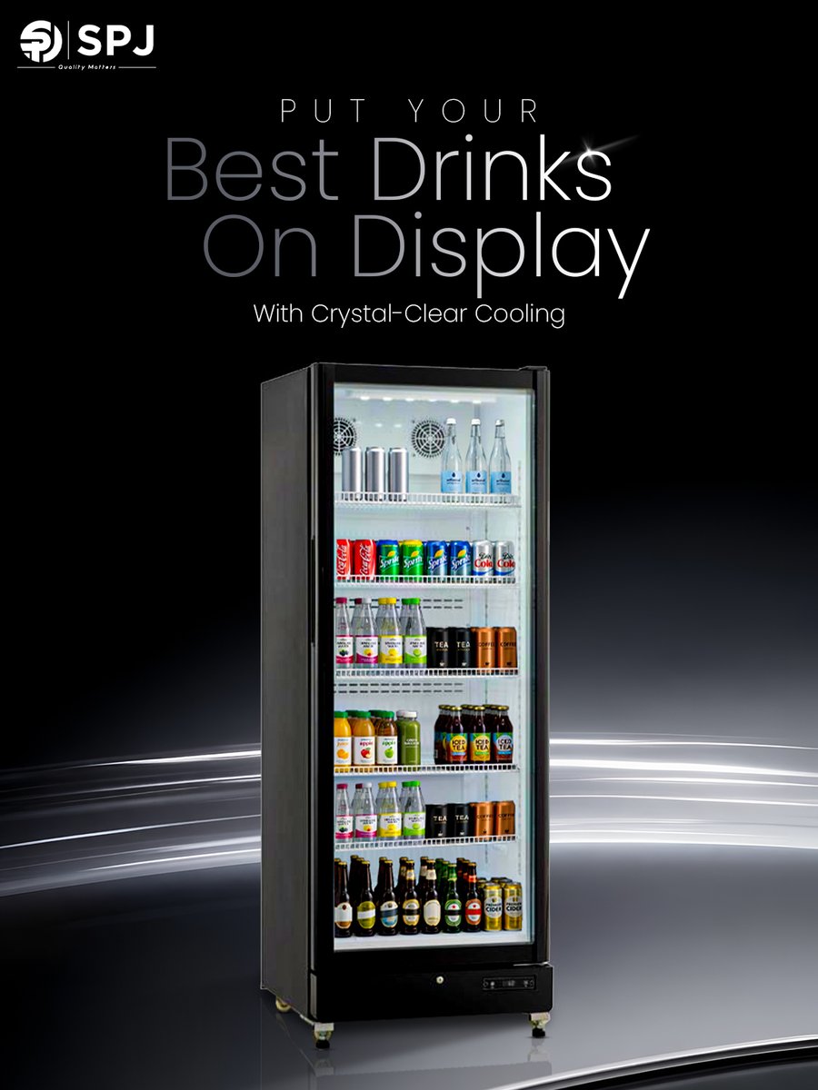 Elevate your presentation.

The SPJ Showcase Chiller is engineered for retailers who refuse to compromise on style or substance.

#RetailDesign #CommercialAppliances #SPJGlobal #drinkdisplay