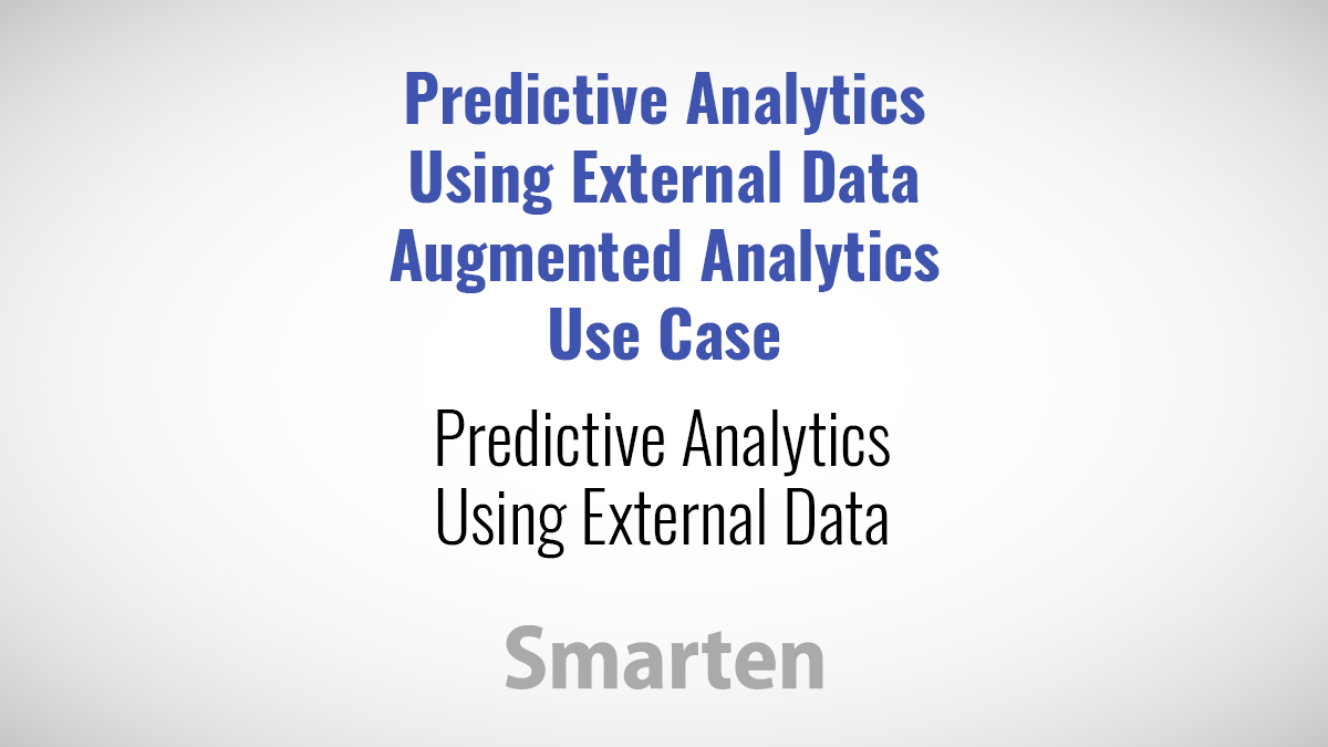 Smarten Augmented Analytics tweet media
