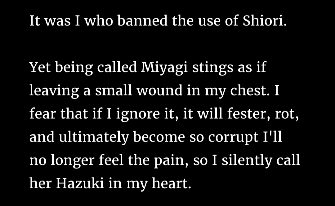 MIYAGI UR TOO CUTE