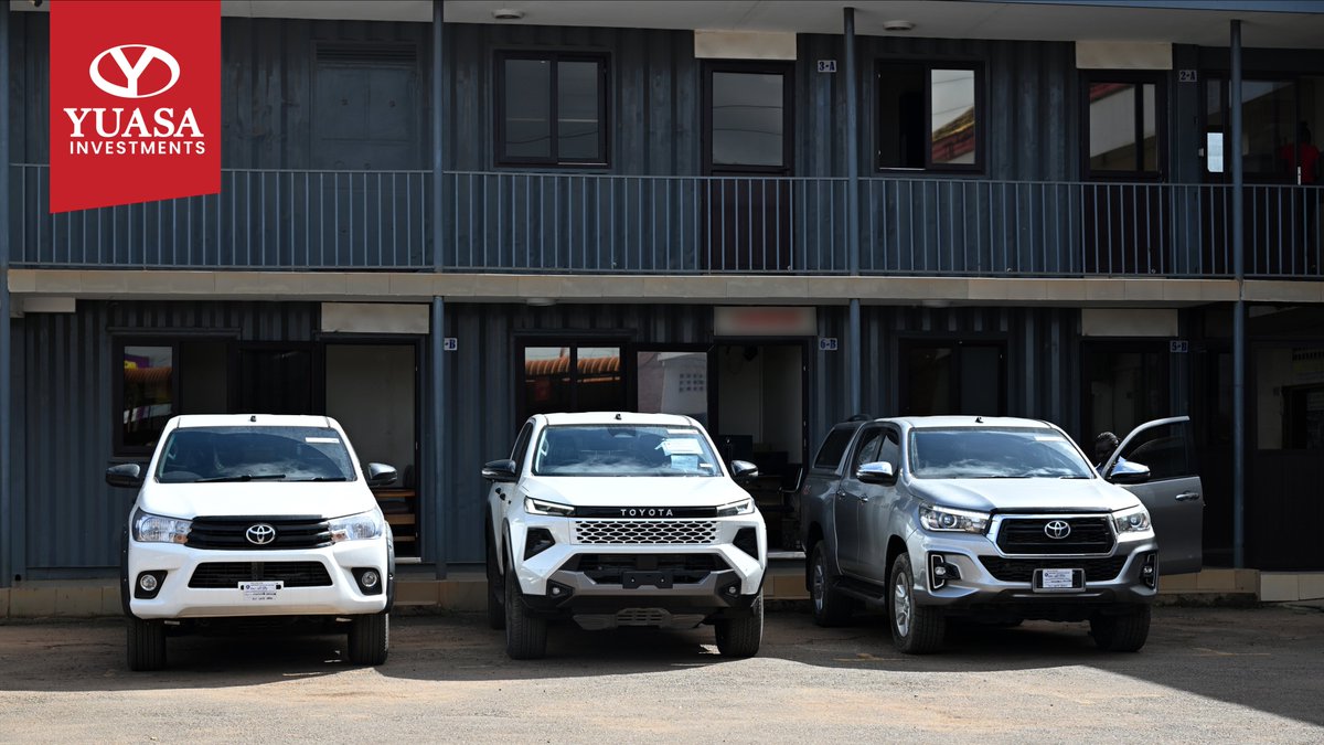 yuasatrading's tweet image. Just in, strong, reliable, and ready to hit the road 🚘

New Toyota Hilux pickups are now available. Perfect for your daily hustle, long trips, and every Ugandan road.
Pass by today before they’re all taken. 
#ToyotaHilux #NewArrivals #BuiltForUganda #carsforsale #car