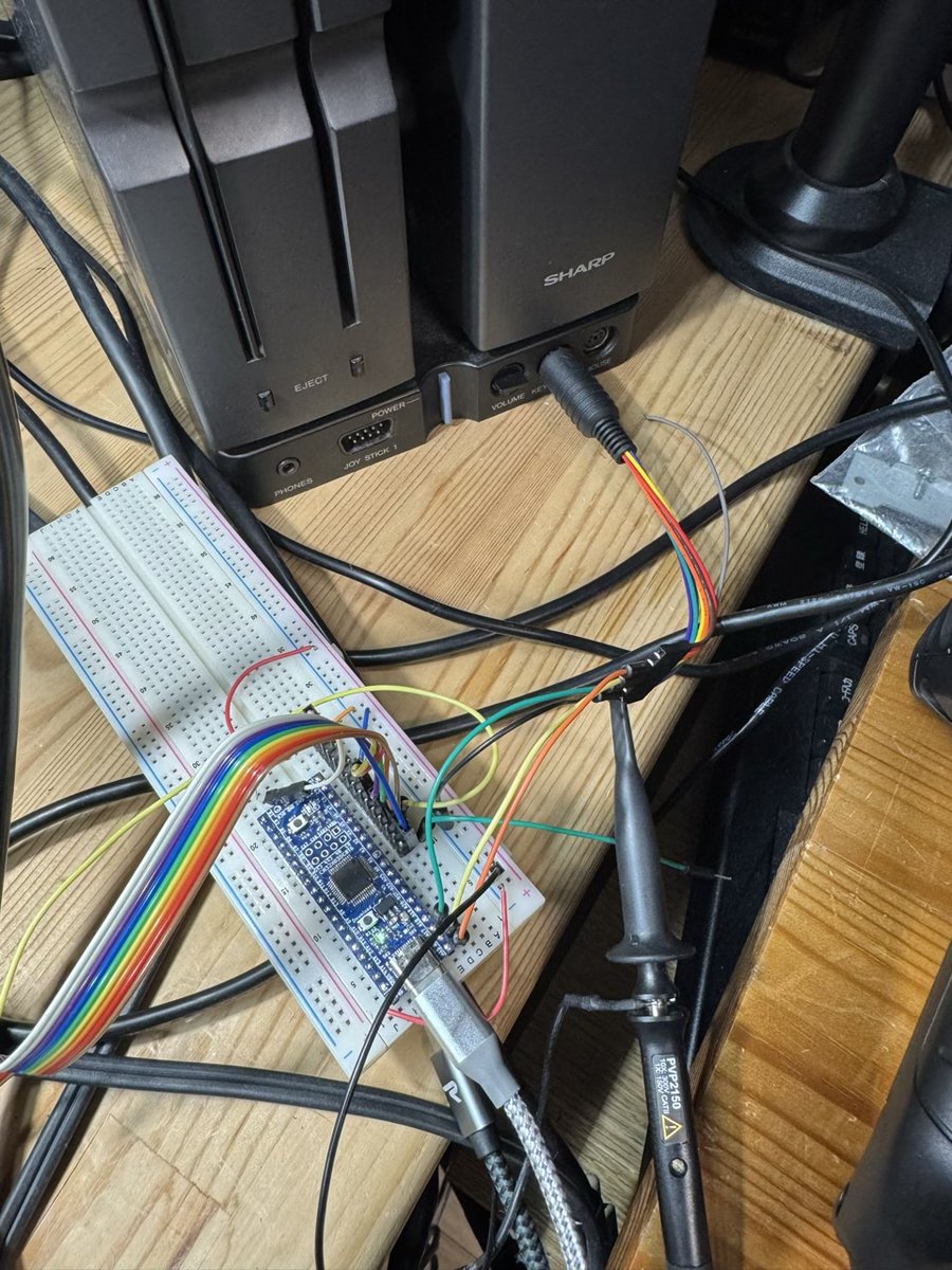 かちこページ X68000のキーボードも対応してみました⌨️ (まだキー上のLEDなどには
