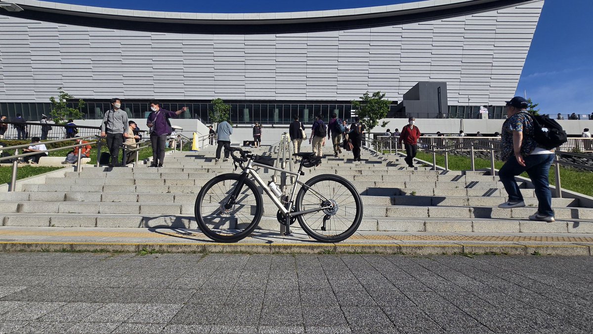 _pa_ta_'s tweet photo. 🚲️で来た💪 https://t.co/KGTglaW7JM