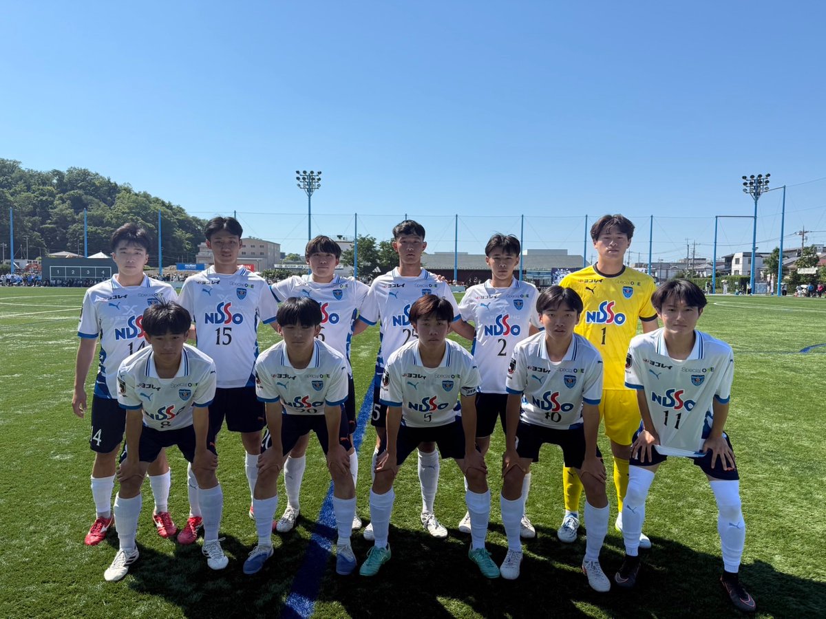 yokohama_fc's tweet photo. 高円宮杯 JFA U-18 サッカープレミアリーグ2026 EAST 第6節 川崎フロンターレU-18戦は2-2の引き分け⚽️

5/5(火・祝) 14:00K.O.
📍Ankerフロンタウン生田
川崎フロンターレU-18 2-2 #横浜FCユース
https://t.co/2D943oYUlv

次節は5/10(日)鹿島アントラーズユースとメルカリスタジアムサブグラウンドで14:00キックオフです。引き続き熱い応援よろしくお願いします！

#yokohamafc
#横浜FCアカデミー
#横浜FC