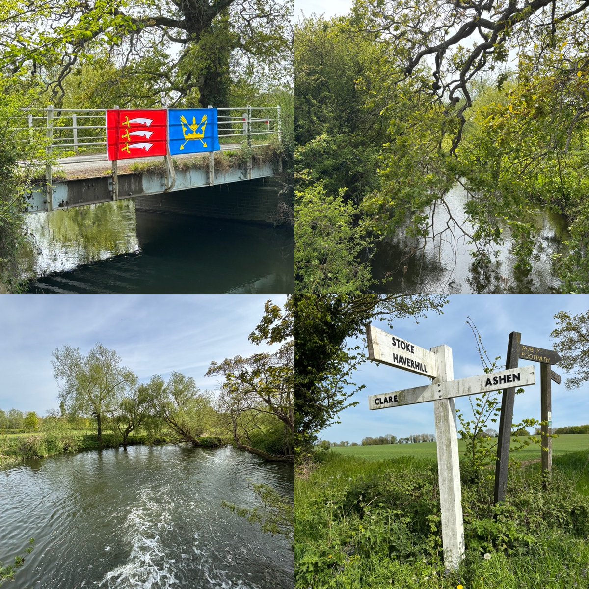 Suffolk flag tweet media