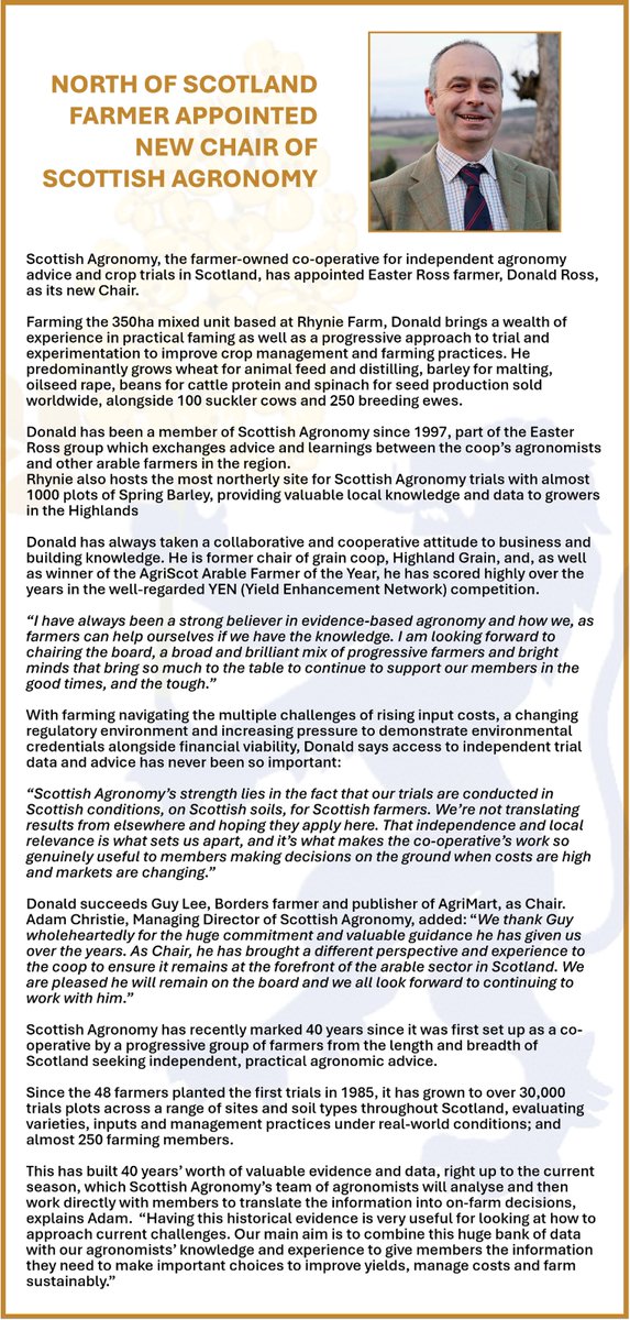 Scottish Agronomy Ltd tweet media