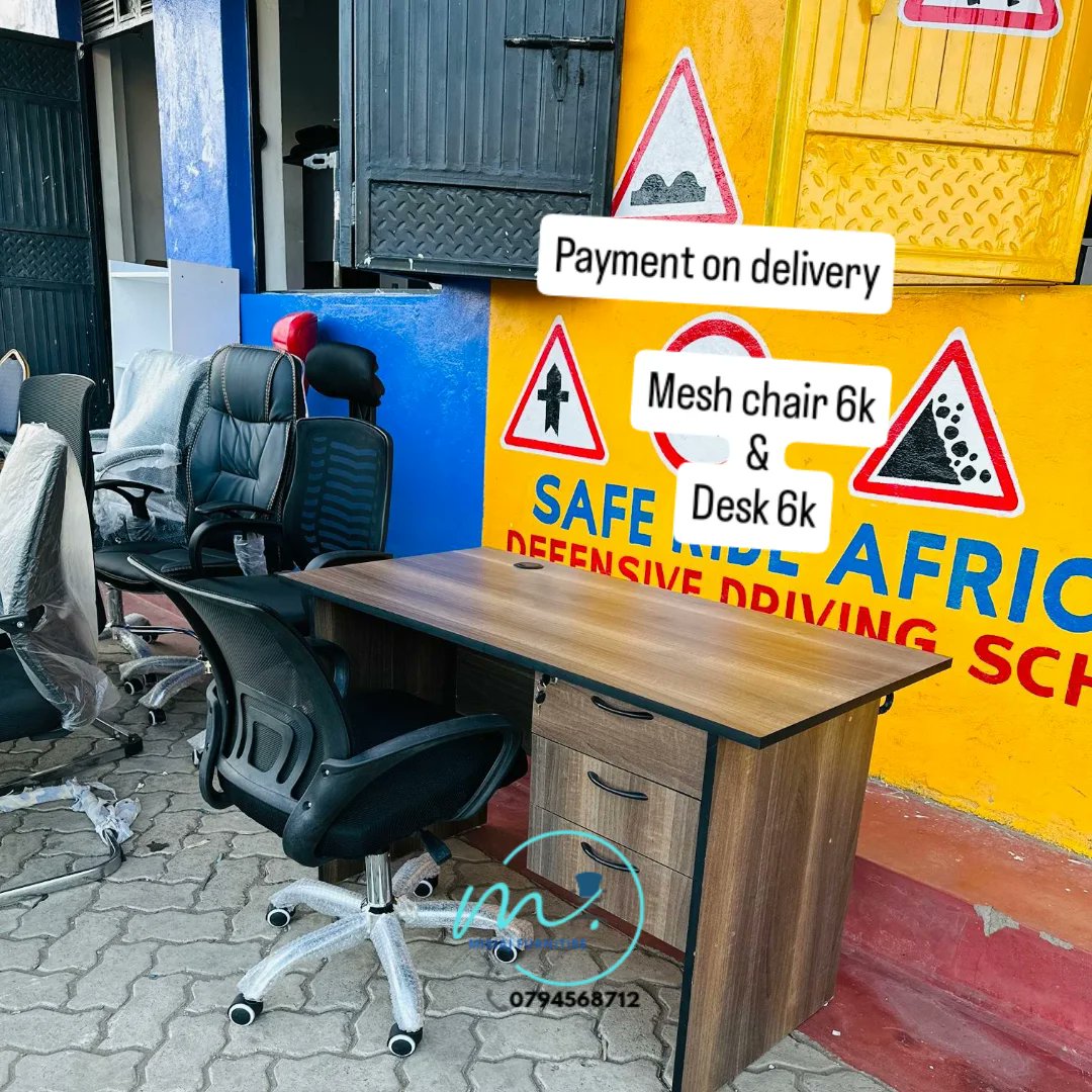 miriajfurniture's tweet image. Quality office set available
Delivery to doorstep
#officedesk #officechair #nairobi #kenya