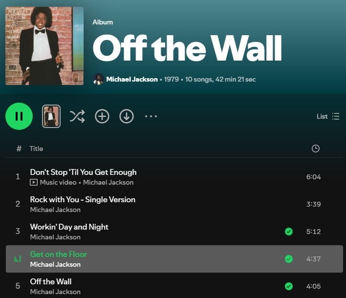 The greatest 5-song run in an album 😮‍💨👌