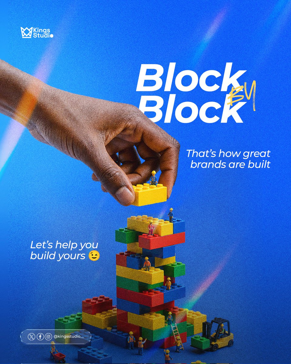 kingsstudio__'s tweet photo. A strong brand isn’t luck.
It’s structure, consistency, and the right visuals stacked the right way.
Let’s build something solid. 🧱

#kingsstudio✒️👑 #royaltyismyidentity✒️👑 #brandingstrategy #visualidentity #designthinking https://t.co/Iqr4gg7c14