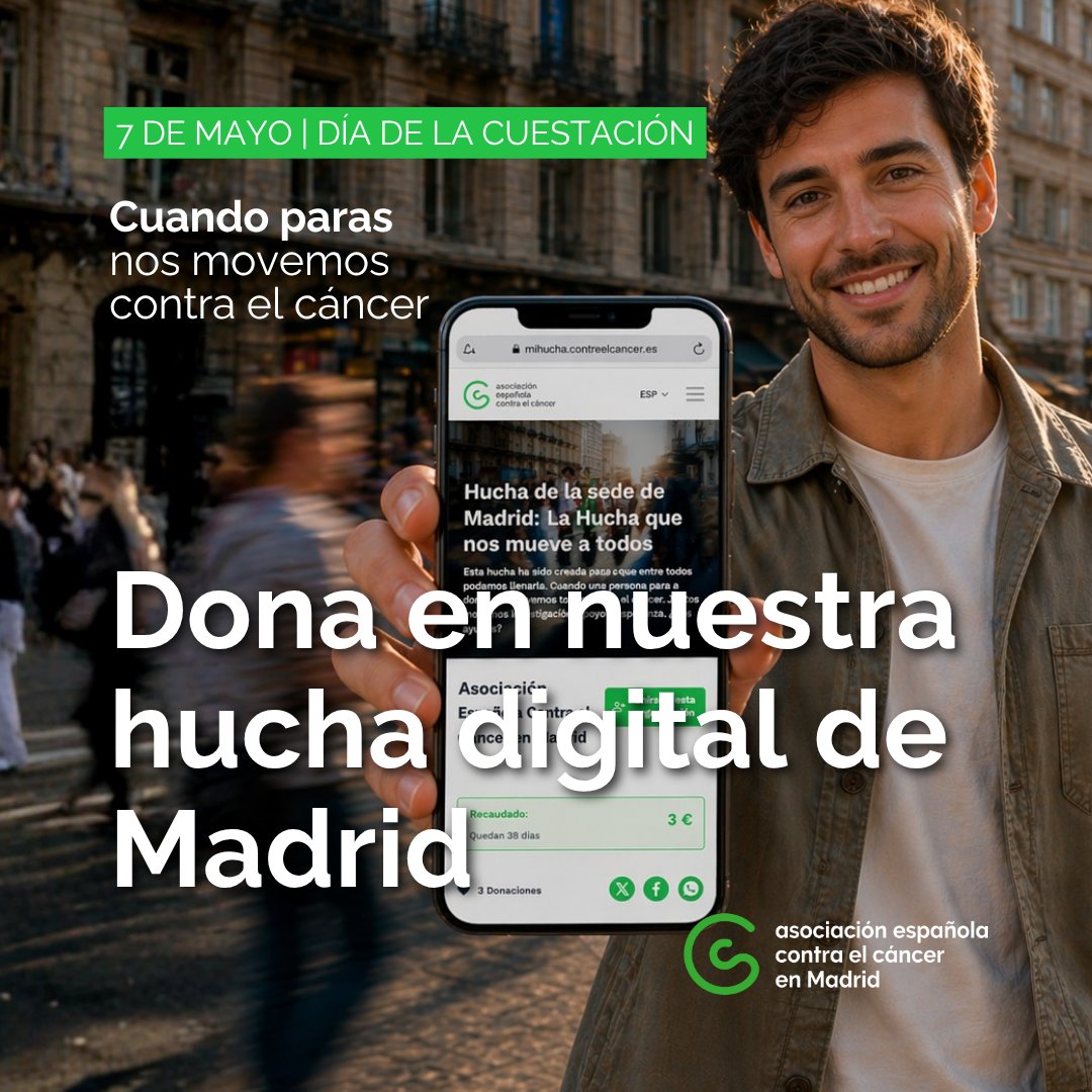 Asociación Española Contra el Cáncer en Madrid tweet media