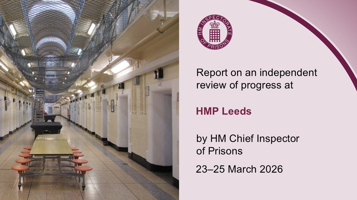 HMI Prisons tweet media