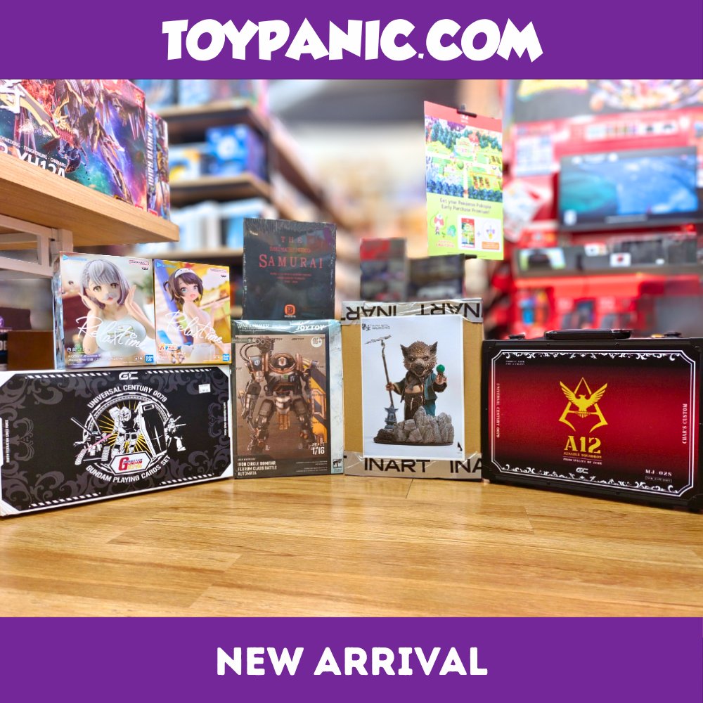 ToypanicMsia's tweet image. New arrivals just dropped and they’re packed with collector favorites! 🔥 

Featuring brands like Mini GT, Motor Nuclear, INART, and more—bringing you a mix of detailed diecast models, high-end figures, and standout display pieces. 

#toypanic #newarrivals