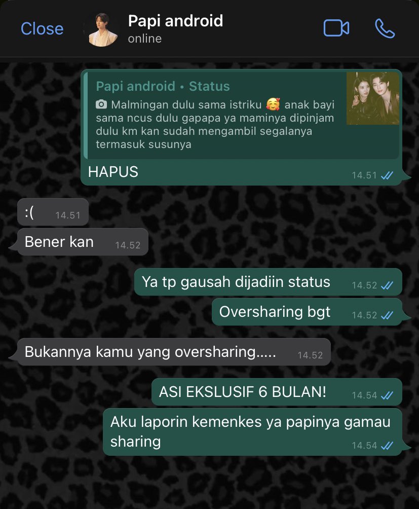 Papi kurang ngajar