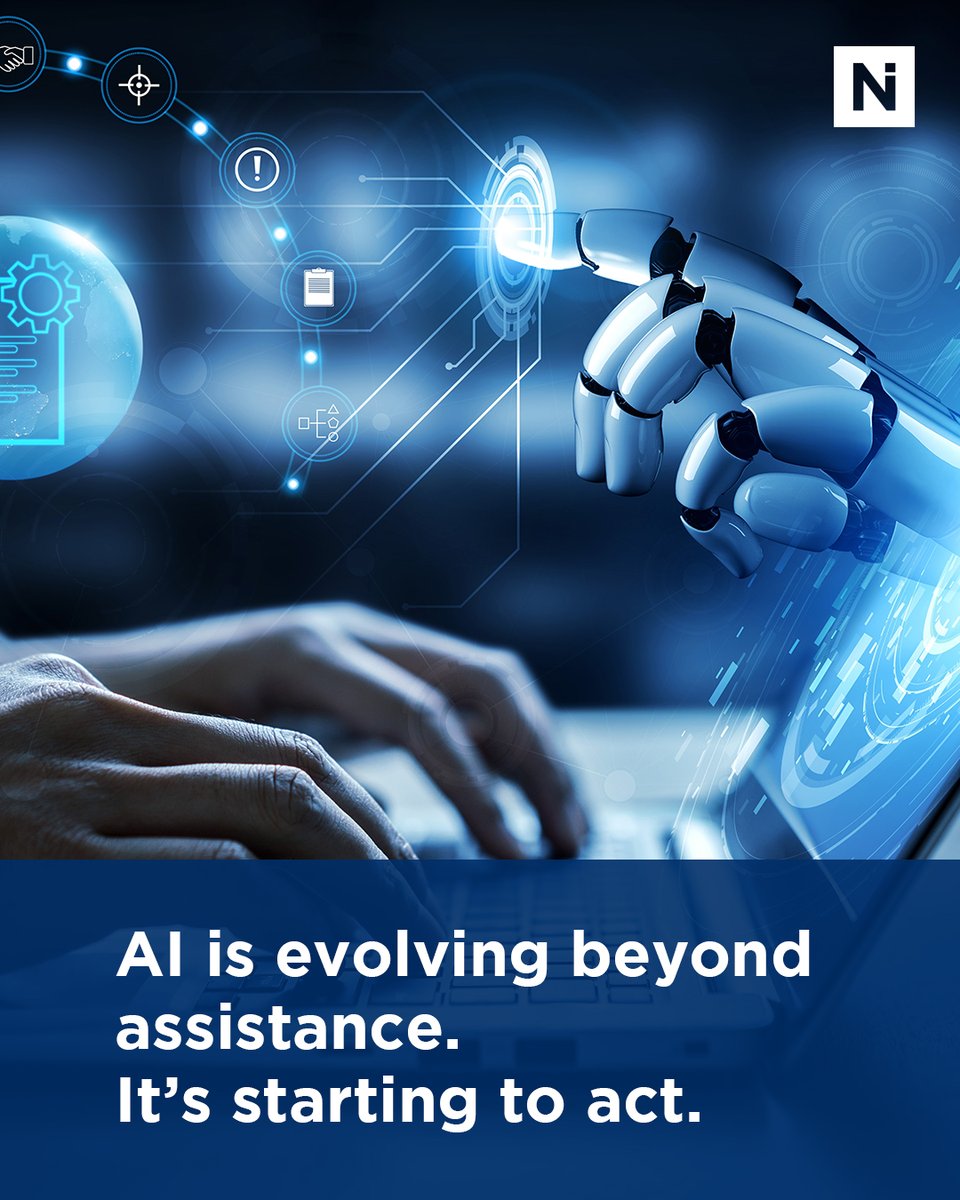 NetiksInt's tweet photo. AI isn’t just assisting anymore; it’s executing.
#AgenticAI can interpret goals, automate workflows, spot gaps, and drive action across enterprise systems.

This is where real operational impact begins.
👉Full article: https://t.co/Ak0ow4BTkd

#EnterpriseAI #DigitalTransformation https://t.co/Dy9xZhdIKR
