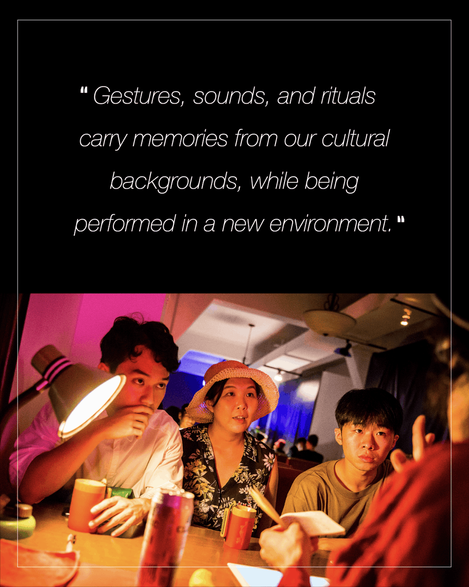culture360_asef's tweet image. How do you distill a story into a single sip? 

In our latest interview, we speak with Eddie Hara (#Indonesia🇮🇩), Serene Hui (#China🇨🇳) and Tam Ti Pham (#VietNam🇻🇳) as they reflect on their journey with IsLand Bar - a uniquely immersive performance blending cocktail making and