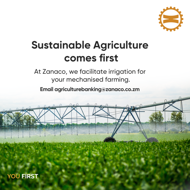 zanacoplc's tweet photo. At Zanaco, we facilitate irrigation for your mechanized farming. Email agricultureBanking@Zanaco.co.zm
#YouFirst #ZambiaFirst https://t.co/QIsrMk66bG