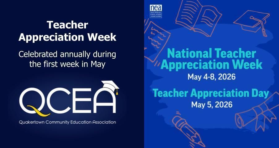 QCEAed's tweet photo. Happy National Teacher Appreciation Day! Every strong branch in our community started with a mentor who believed in their potential. QCEA is proud to help the students of Quakertown reach new heights every day.

Like, Follow, Share &amp; Tag @QCEAed on Facebook, Instagram and X https://t.co/aBRYhQxaj4