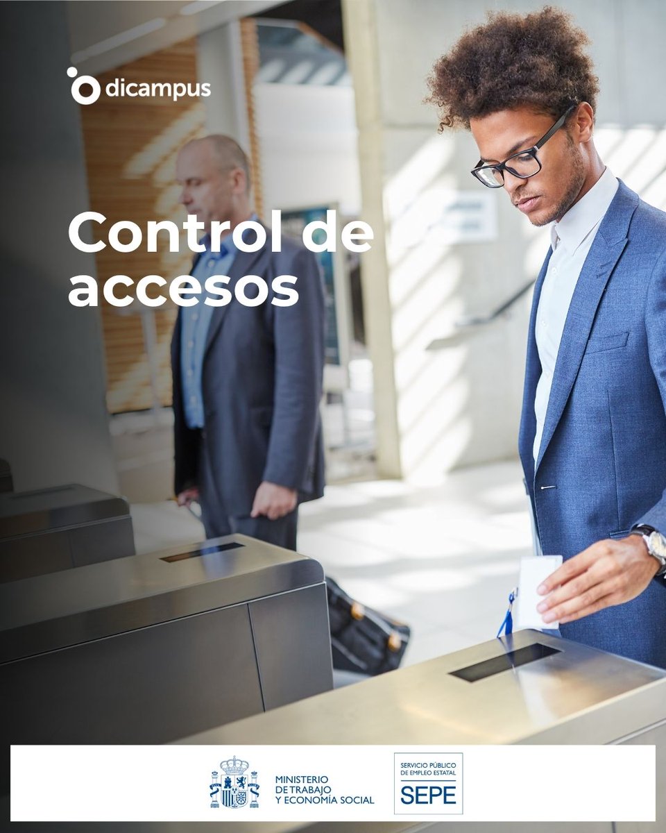 DicampusForm's tweet photo. 🔐 La seguridad empieza por un buen control de accesos.
Aprende a supervisar, gestionar y garantizar el acceso seguro a instalaciones, aplicando protocolos y medidas de control 👇

🔗 Más info e inscripciones: https://t.co/oxpeap3lw3
📩 inscripciones@dicampus.com
📞 985 32 04 78 https://t.co/6pJqdsDBl3