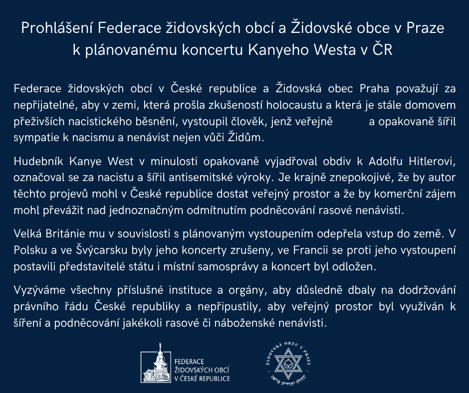 Federace židovských obcí v ČR tweet media