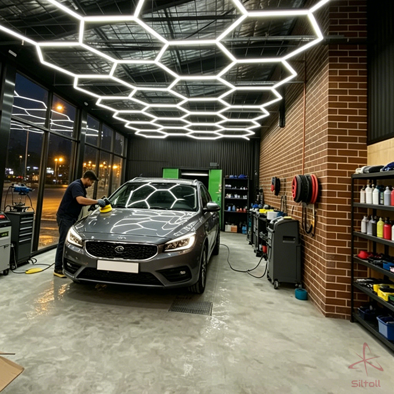 Glenrothman's tweet image. Bright, energy-efficient hexagon workshop lights make your polishing workshop look way cooler.
siltoll.com
#siltoll #LED #workshop #carpolishing #autoshop #lighting #hexagonlights #cardetailing #hexglow #upgrade #energysaving