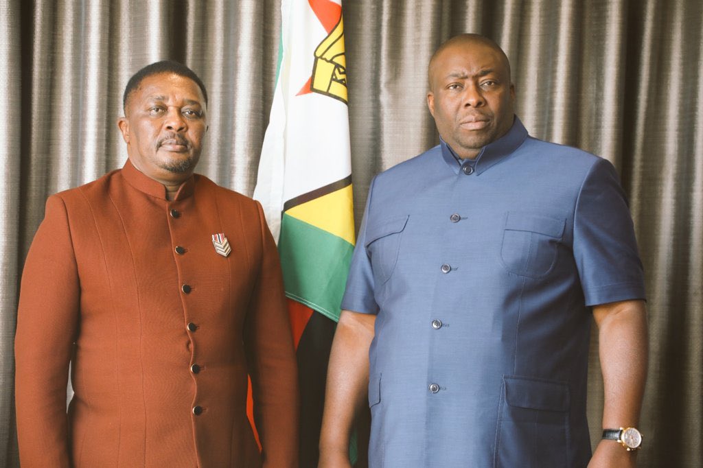 ChipondaSimon's tweet photo. After months and months of being in custody our best tourism minister has been granted bail.A lot of illegalities are deemed as legalities  to remand people without trials indeed in my country Justice is a word not an action @waltermzembi we missed you @Hon_Kasukuwere at last https://t.co/5xu1sBLK4U