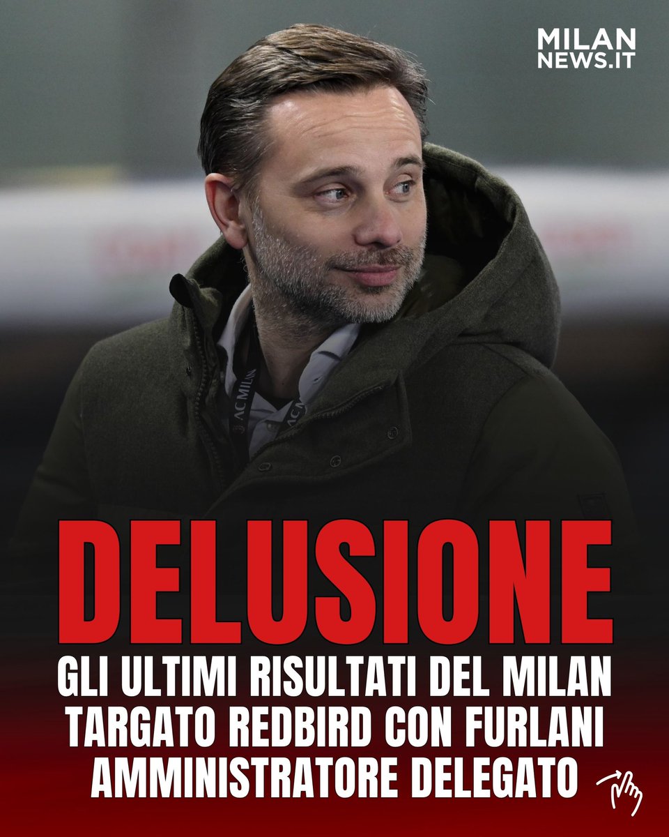 MilanNewsit's tweet image. ❌ I risultati del #Milan con Giorgio #Furlani amministratore delegato sono deludenti. In 4 stagioni, infatti, la formazione rossonera ha conquistato solo una Supercoppa Italiana.