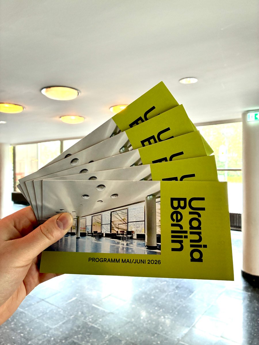 Urania Berlin tweet media