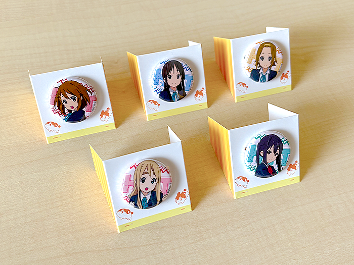 京アニハンドメイド缶バッジ】 「京アニハンドメイド缶バッジ 【けい