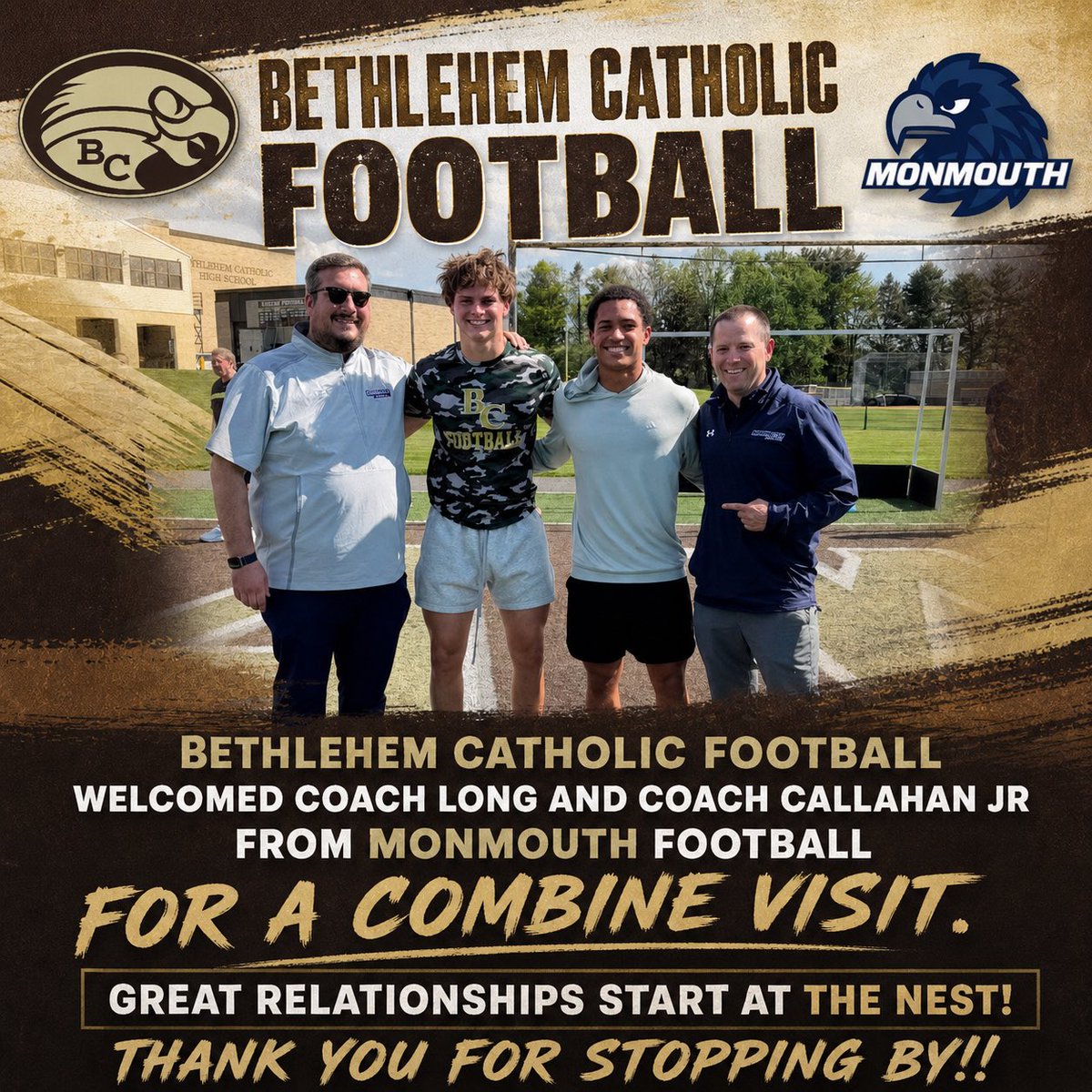 Bethlehem Catholic Football tweet media